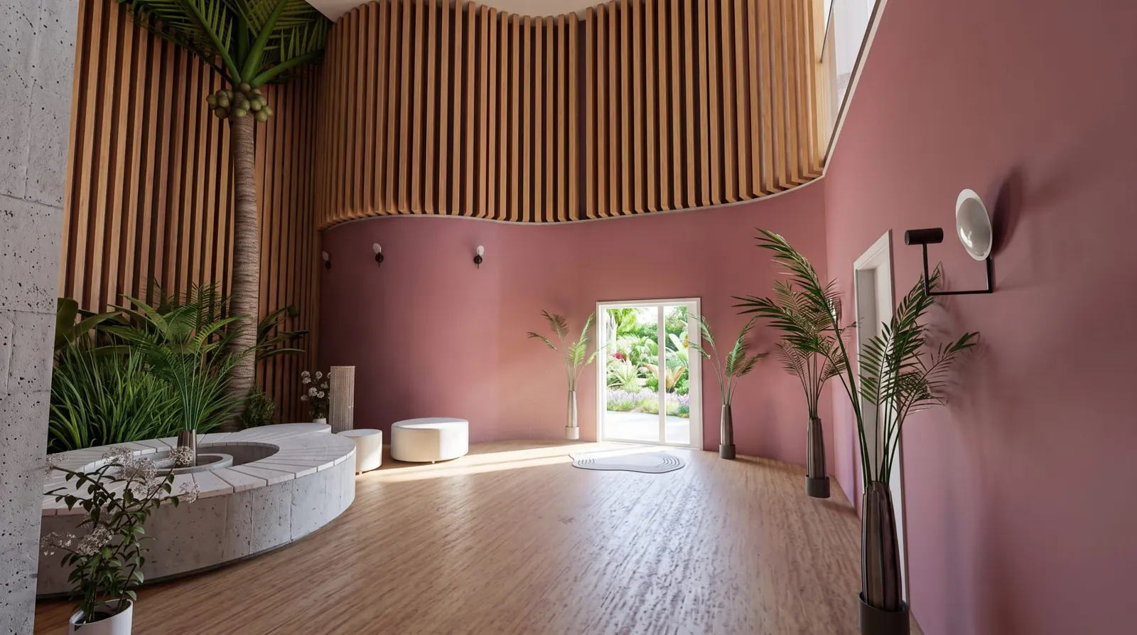 Olka Resort, projeto de fachada, lobby e suítes, vista 2